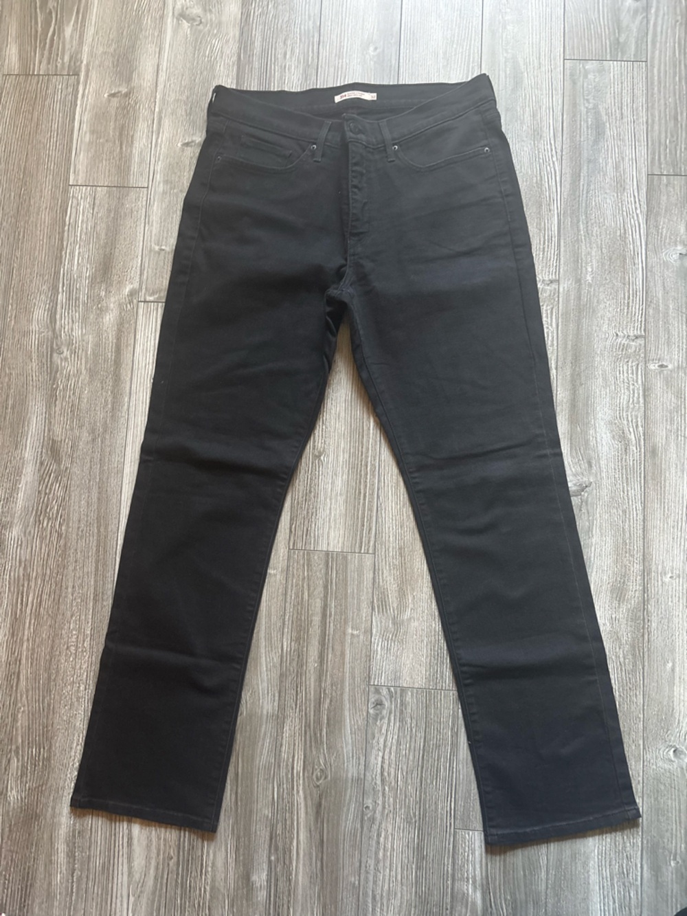 Levi's Slim Straight Jeans Black